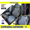 AUTOKIT Coprisedili Fiat Panda Trekking 4x4 Fodere Set Salva Sedile Serie foderine set 2