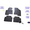 Autokit Tappetini Hyundai IX35 2010>2015 gomma tappeti set antiscivolo su misura per 4