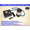 Autokit Riparazione gomme auto kit ripara pneumatici foratura gomma compressore tubeless
