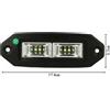 AUTOKIT FIAT Panda 750 - 1000 Faretto Led Fanalino Faro Retromarcia Paraurti Posteriore