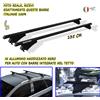 MENABO Barre portatutto Audi A4 Avant 2008>2014 Portapacchi Portabagagli kit nero 2 per