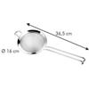Lacor 62616 Colino In Acciaio Inox 18/10 16 Cm – Scolapasta Per Cucina