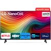 LG NanoCell AI 43'' Serie NANO82 43NANO82T6B, TV 4K, 3 HDMI, SMART TV 2024