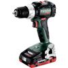 Metabo BS 18 LT BL Trapano Avvitatore a Batteria Valigetta in Plastica 18V 2x4Ah LiHD ASC 55