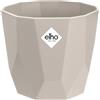 Elho B. for Rock Vaso, Grigio Chiaro, 14.1 x 14.5 x 12.9 cm