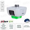 Dahua ITC414-PH5B-F2-POE - Telecamera IP POE per parcheggi 4Mp con intelligenza artificiale - Ottica 2.8mm - Dahua