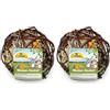 JR FARM Palla di fieno di salice 80 g (Confezione da 2)