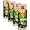 Riga Premium Barrette Pappagallino Manica, 2 Sticks, Totale 60 g (Confezione da 4)