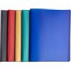 Exacompta - Rif. 78540E - Confezione da 5 cartelline Opak riciclata, 40 buste a grana 80 viste per formato A4, copertina 4/10° semi opaca, 5 colori assortiti