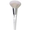 e.l.f. Precision Powder Brush per applicazione dettagliata, setole sintetiche, Silver
