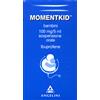 Angelini Spa Momentkid Bambini 100 Mg/5 Ml Sospensione Orale Flacone 150 Ml Con Siringa Dosatrice