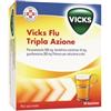 Procter & Gamble Srl Vicks Flu Tripla A Polvere Per Soluzione Orale 10 Bustine