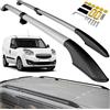 CHROMEMASTER | Compatibili con Fiat Doblo Long 2010-2022 | Barre Trasversali da Tetto, Mancorrenti sul Tetto | Sono Utilizzate per il Montaggio di Portapacchi, Box da Tetto o Portabiciclette