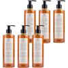 Prija Doccia Shampoo Vitalizzante 2 in 1 con Estratto di Ginseng, Gel Idratante ed Energizzante per Corpo e Capelli con Dispenser a Pompa, Doccia Gel di Lusso 6 x 380ml