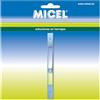 MICEL - 92701 - Doppia serratura europea in acciaio inox, finitura inossidabile, 225 x 22 x 5 mm