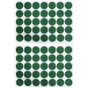 PATIKIL Tessuto per Biliardo Repair Stickers 35mm, 70pz/2 Foglio Toppe per Tovaglie Snooker Proteggi Tovaglia Biliardo Accessori Tavolo Biliardo, Verde