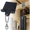 VANROUG Staffa resistente per sacco da boxe, rotazione a 360°, gancio per trave in legno per allenamento di boxe, Muay Thai, yoga aereo e amaca