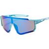TOFBS Occhiali da Sole per Bambini UV400 Occhiali da Ciclismo Occhiali da Sole Polarizzati per Attività All'aria aperta Mountain Bike Ciclismo Sci(Blu)