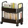 Youany Carrello portaoggetti a 2 Livelli su Ruote, Organizer per scaffali mobili, 2 Ripiani, con Ruote, Organizer per carrelli mobili, per Cucina, Lavanderia, Bagno e Ufficio