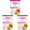 NATTURA Frollini 4 Cereali Senza Zuccheri, Biscotti Senza Latte e Uova, con il -70% di Grassi Saturi, Prodotto Vegano Senza Olio di Palma per un Minore Aumento della Glicemia, 200 gr (Confezione da 3)