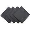 Trademark Innovations Slate drink Coasters - Set di 4 - 10,2 x 10,2 cm by Trademark Innovations