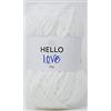 HELLO LOVE Filato, bianco, 100 g