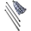 Addis-mocio, in Grafite, Colore: Nero Panno in Tela Blue, White & Metallic-Grey