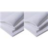 IPEA Tessuto Fodera Bianco - 200 cm x 150 cm - Made in Italy - Tessuto al Metro per Cucito, Abbigliamento, Fodere, Giacche, Pantaloni, Gonne, Arredamento, Cuscini - Stoffa per Cucire e Foderare