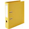 Centra 230162 A4 75 mm PP raccoglitori a leva, colore: Giallo