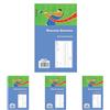 EDIPRO - E5564CT - Blocco ricevuta generica 33x3 autoricalcante f.to 9,9x17 (Confezione da 4)