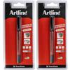 OSAMA Artline Special Purpose - Pennarello Indelebile Punta Fine Nero per Elettricisti, Pennarelli Punta Fine Doppia 0,4 -1,0 mm, Pennarelli Indelebili Cavi e Fili con Fusto in Plastica non Conduttivo