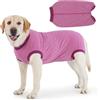 Cyponpy Tutina Post Operatoria Cane Body Post-operatori per Cani Vestito Chirurgico Femmina Tuta Recupero Pigiama Cane Tuta Post Operatoria Cani Alternative al Collare Elisabettiano