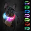 Joytale Collare Luminoso per Cani, Ricaricabile con 9 Modalità Di Luce, Collare Cane Luminoso in Silicone Impermeabile Tagliabile per Cani di Piccola e Media Taglia, 45 cm