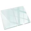 Generic Wallfluent Salvapiano di lavoro Protezione per il piano della cucina Resistente al calore Igienico Trasparente 2x30x52 cm