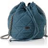 boundry, Borsa a sacchetto Donna, Denim grezzo