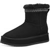 MARCO TOZZI Stivali da Donna Flat 2-26831-43, Moda, Nero, 37 EU