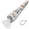 McEtt Portaoggetti per tappeto con cerniera, ventilazione, resistente, grande, adatto fino a 1,8 x 2,9 m, protegge tappeti arrotolati