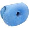 PORRASSO Cuscino Sedia Cuscino per Sedile Memory Foam Cuscino da Seduta Pieghevole Ergonomica Traspirante Comoda Sollevare i Fianchi Disponibile Tutte Le Stagioni per Casa Ufficio Auto Blu B
