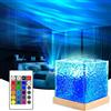 Weiongppy Lampada Aurora Boreale Cubo,Luce Notturna Bambini,Con Telecomando 16 Colori Led Lampada Proiettore Stelle Bambini,Usato Per Soffitto Per La Decorazione Della Stanza[Classe Di Efficienza Energetica G]