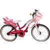 MASCIAGHI FMD20000 Bicicletta Bici Viky Taglia 20 Per Bambina 1 Velocità Bianco Rosa