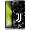 Head Case Designs Licenza Ufficiale Juventus Football Club Nero Marmoreo Custodia Cover in Morbido Gel Compatibile con Xiaomi Redmi Note 12 PRO 5G