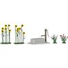 Busch Hornby Francia - Busch - 1232 - Circuito - Treno - Girasole Fascia, Fontana Rosa