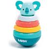 Ludi - Piramide Culbuto Koala - Gioco di impilamento - Attività divertente - Da 10 Mesi