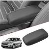 SKTU Copri per Braccioli compatibile con Dacia Sandero III Stepway Jogger 2021-2024 2025 in PU Pelle per Bracciolo Centrale