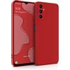 MyGadget Cover per Samsung Galaxy A14 5G - Custodia Protettiva in Silicone Morbido - Case TPU Flessibile - Ultra Protezione Antiurto & Antiscivolo Rosso