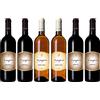Vini Di Gaspero Degustazione Vini Bianchi e Rossi Di Gaspero - Idea Regalo Gourmet - Friuli Venezia Giulia - 6 Bottiglie 75ml Refosco DOP + Verduzzo IGP + Merlot DOP - Ideale per carni, formaggi, dessert