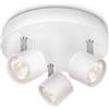 Philips Star faretto, LED, 3 luci, rotondo, 8718291444886, Star [Lampade per Interni > Punti Luce e Faretti]