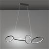 TRIO Leuchten Rondo lampada a sospensione, LED, 322610432, Rondo [Lampade per Interni > Lampade a Sospensione]