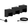 Philips Gardenlink Grits lampada a parete, set da 3, LED, 8720169269439, Gardenlink Grits; Grits; Gardenlink [Lampade per Esterni > Lampade a Parete]