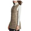 HANXIULIN Giubbotto lungo gilet per donna cappotto invernale giacca invernale tasche gilet trapuntato caldo gilet giacca buffer giacca, cachi, XXXL